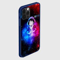 Чехол для iPhone 12 Pro Max Космический Луффи One Piece, цвет: 3D-тёмно-синий — фото 2