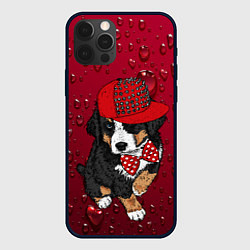 Чехол для iPhone 12 Pro Max Cool Dog, цвет: 3D-черный