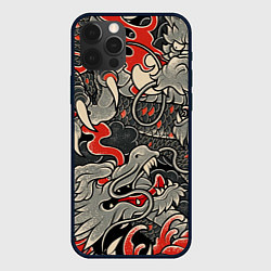 Чехол iPhone 12 Pro Max Китайский Дракон, China Dragon