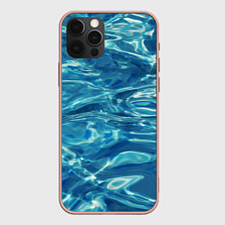 Чехол для iPhone 12 Pro Max Чистая вода, цвет: 3D-светло-розовый