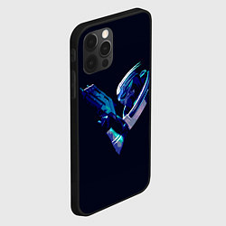 Чехол для iPhone 12 Pro Max Garrus whith gun, цвет: 3D-черный — фото 2