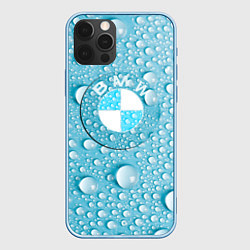 Чехол для iPhone 12 Pro Max BMW STORM, цвет: 3D-голубой