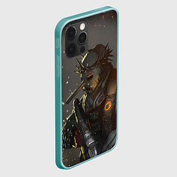 Чехол для iPhone 12 Pro Max CHRIS FEHN SLIPKNOT СЛИПКНОТ Z, цвет: 3D-мятный — фото 2