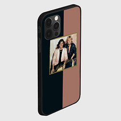 Чехол для iPhone 12 Pro Max Modern Talking Хиты 80-х, цвет: 3D-черный — фото 2