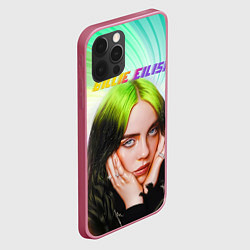 Чехол для iPhone 12 Pro Max BILLIE EILISH БИЛЛИ АЙЛИШ Z, цвет: 3D-малиновый — фото 2