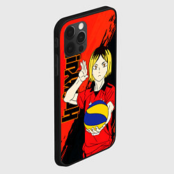 Чехол для iPhone 12 Pro Max Кенма Козуме, Haikyuu, цвет: 3D-черный — фото 2