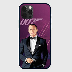 Чехол iPhone 12 Pro Max Агент 007 Джеймс Бонд