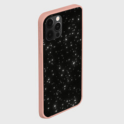 Чехол для iPhone 12 Pro Max Звезды, цвет: 3D-светло-розовый — фото 2