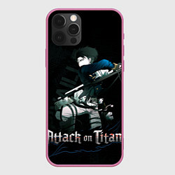 Чехол iPhone 12 Pro Max Леви Аккерман Атака на титанов