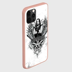 Чехол для iPhone 12 Pro Max КИПЕЛОВ - Валерий Кипелов, цвет: 3D-светло-розовый — фото 2