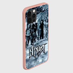 Чехол для iPhone 12 Pro Max Группа Ария, цвет: 3D-светло-розовый — фото 2