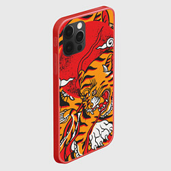 Чехол для iPhone 12 Pro Max Год тигра, цвет: 3D-красный — фото 2