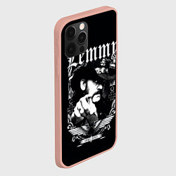 Чехол для iPhone 12 Pro Max RIP Lemmy, цвет: 3D-светло-розовый — фото 2