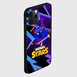 Чехол для iPhone 12 Pro Max Ash Brawl Stars Эш, цвет: 3D-черный — фото 2