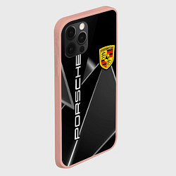 Чехол для iPhone 12 Pro Max Порше Porsche, цвет: 3D-светло-розовый — фото 2