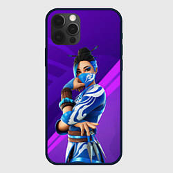 Чехол iPhone 12 Pro Max Fortnite Blue Jade