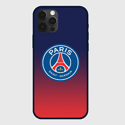 Чехол для iPhone 12 Pro Max PSG ПСЖ PARIS SAINT GERMAIN, цвет: 3D-черный