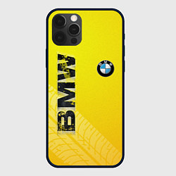 Чехол iPhone 12 Pro Max BMW СЛЕДЫ ШИН БМВ