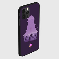 Чехол для iPhone 12 Pro Max RAZOR РЕЙЗОР ГЕНШИН, цвет: 3D-черный — фото 2