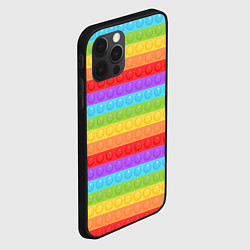 Чехол для iPhone 12 Pro Max ПОП ИТ POP IT, цвет: 3D-черный — фото 2