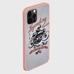 Чехол для iPhone 12 Pro Max Легендарный гонщик, цвет: 3D-светло-розовый — фото 2