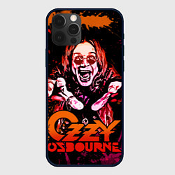 Чехол для iPhone 12 Pro Max Ozzy Osbourne, цвет: 3D-черный