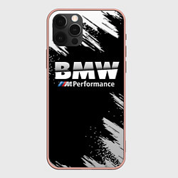 Чехол iPhone 12 Pro Max БМВ РАЗРЕЗАННОЕ ЛОГО