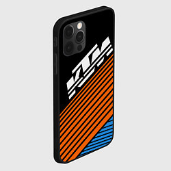 Чехол для iPhone 12 Pro Max KTM КТМ Z, цвет: 3D-черный — фото 2