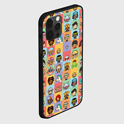 Чехол для iPhone 12 Pro Max Toca Life Worl, цвет: 3D-черный — фото 2