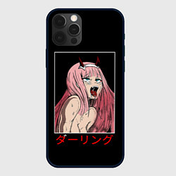 Чехол iPhone 12 Pro Max Зеро ту ahegao франкс