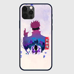 Чехол для iPhone 12 Pro Max Годжо Сатору Магическая битва, цвет: 3D-черный