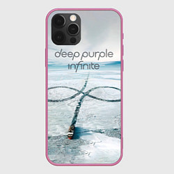 Чехол для iPhone 12 Pro Max Infinite - Deep Purple, цвет: 3D-малиновый