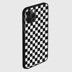 Чехол для iPhone 12 Pro Max Шахматист, цвет: 3D-черный — фото 2