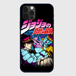 Чехол для iPhone 12 Pro Max Джотаро Star Platinum, JoJos Bizarre Adventure, цвет: 3D-черный