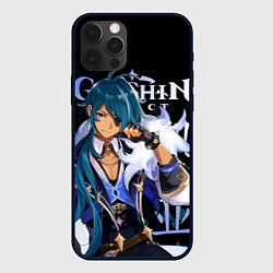 Чехол iPhone 12 Pro Max Кэйа Genshin Impact