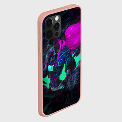 Чехол для iPhone 12 Pro Max KDA AKALI NEON АКАЛИ НЕОН LEAGUE OF LEGENDS, цвет: 3D-светло-розовый — фото 2