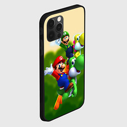 Чехол для iPhone 12 Pro Max 3DMario, цвет: 3D-черный — фото 2