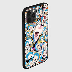 Чехол для iPhone 12 Pro Max Jinx Ahegao, цвет: 3D-черный — фото 2