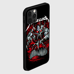 Чехол для iPhone 12 Pro Max Metallica - Hardwired To Self-Destruct, цвет: 3D-черный — фото 2