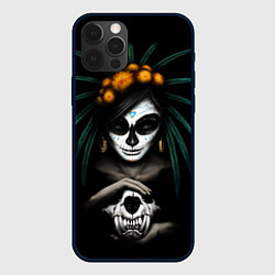 Чехол для iPhone 12 Pro Max WOMANSHAMAN, цвет: 3D-черный