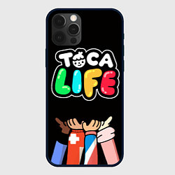 Чехол для iPhone 12 Pro Max Toca Life: Friends, цвет: 3D-черный