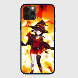 Чехол для iPhone 12 Pro Max MeguminKonoSuba, цвет: 3D-черный