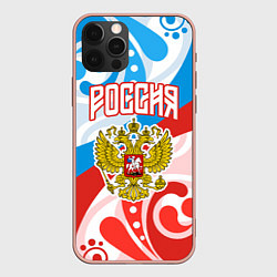 Чехол iPhone 12 Pro Max Россия! Герб