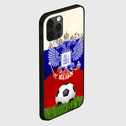 Чехол для iPhone 12 Pro Max Российский футбол, цвет: 3D-черный — фото 2