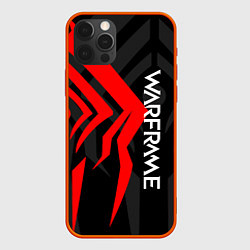 Чехол для iPhone 12 Pro Max WAFRAME STALKER LOGO RED ВАРФРЕЙМ СТАЛКЕР, цвет: 3D-красный