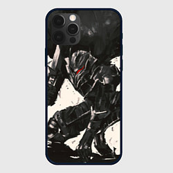 Чехол для iPhone 12 Pro Max BERSERK ILLUSTRATION БЕРСЕРК, цвет: 3D-черный