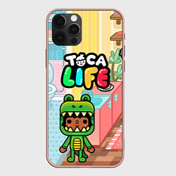 Чехол iPhone 12 Pro Max Toca Life: Crocodile