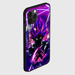 Чехол для iPhone 12 Pro Max Гоку Блек Anime Dragon Ball Super Saiyan, цвет: 3D-черный — фото 2