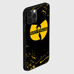 Чехол для iPhone 12 Pro Max WU-TANG CLAN БРЫЗГИ КРАСОК, цвет: 3D-черный — фото 2