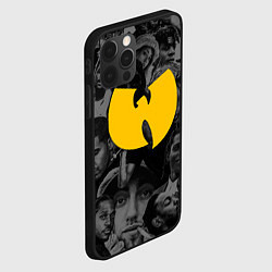 Чехол для iPhone 12 Pro Max WU-TANG CLAN ЛЕГЕНДЫ РЕПА, цвет: 3D-черный — фото 2